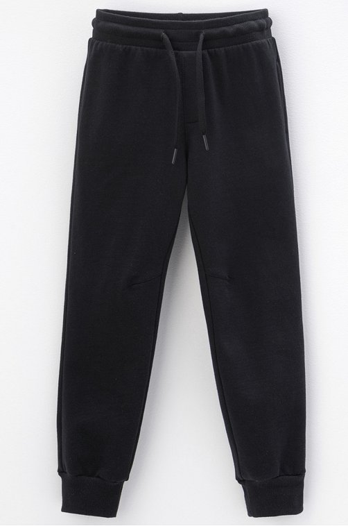 Брюки для мальчика из футера с начесом Crockid