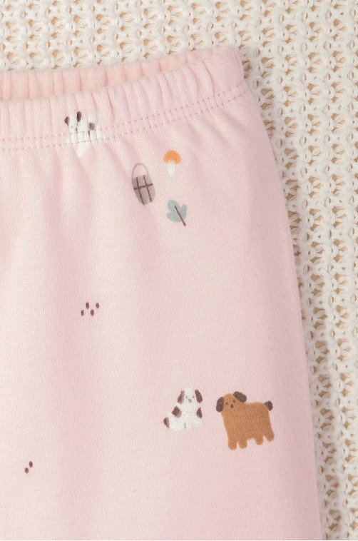 Хлопковые штанишки для девочки Crockid