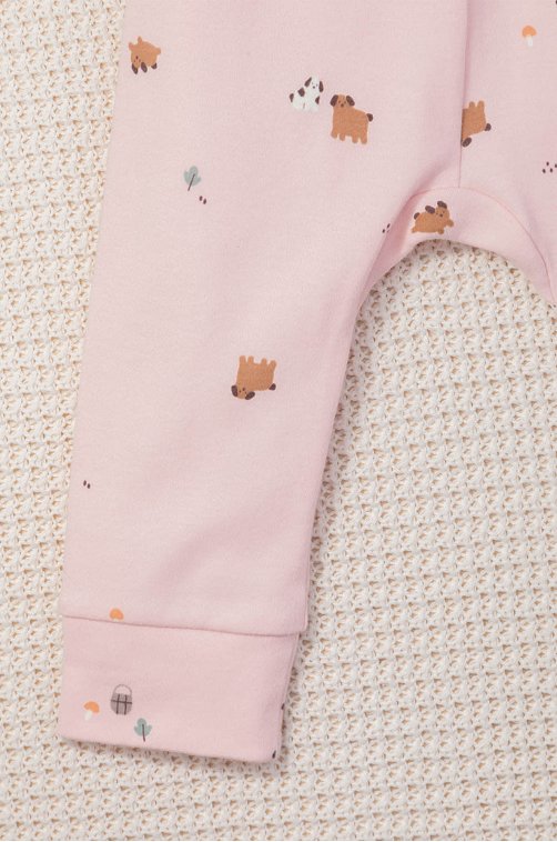 Хлопковые штанишки для девочки Crockid