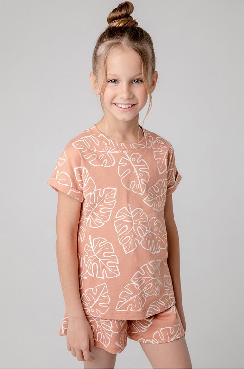 Шорты из супрема для девочки Crockid