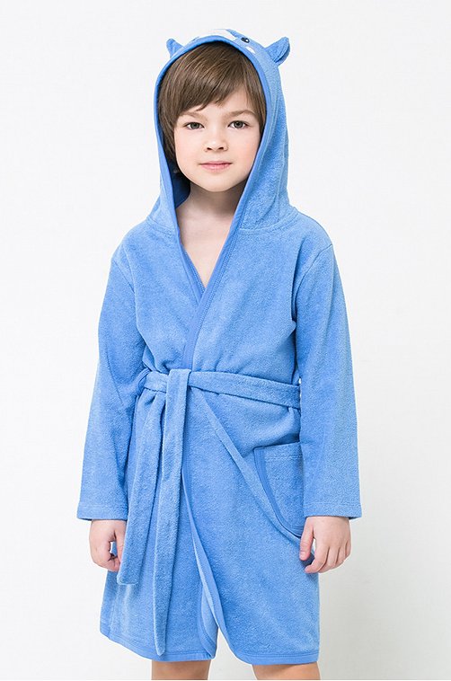 Махровый халат для мальчика Crockid