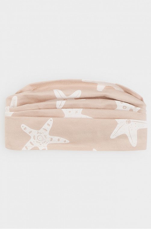 Хлопковая косынка для девочки Crockid