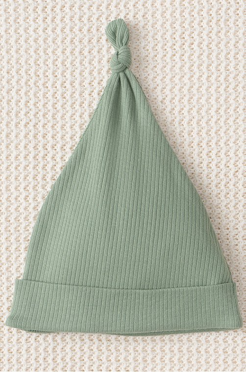 Детская шапочка в рубчик из натурального хлопка Crockid