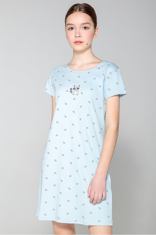 Трикотажная сорочка для девочки из натурального хлопка Cubby