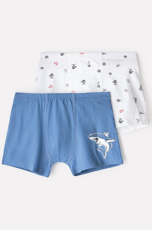 Трусы-боксеры для мальчика набор 2 шт. Cubby