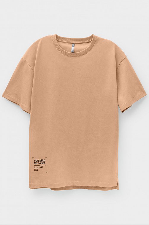 Детская хлопковая футболка оверсайз Cubby