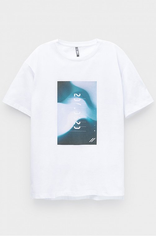 Детская хлопковая футболка оверсайз Cubby