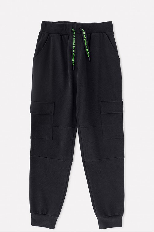 Брюки для мальчика из футера Cubby