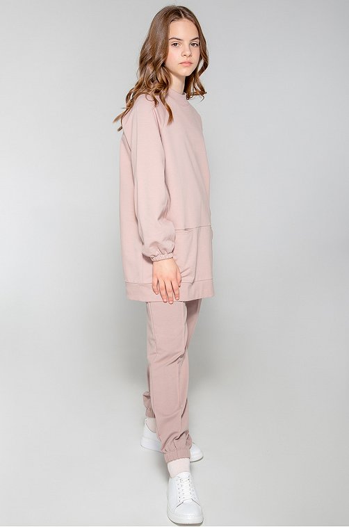 Теплые брюки из футера с начесом Cubby