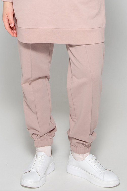 Теплые брюки из футера с начесом Cubby