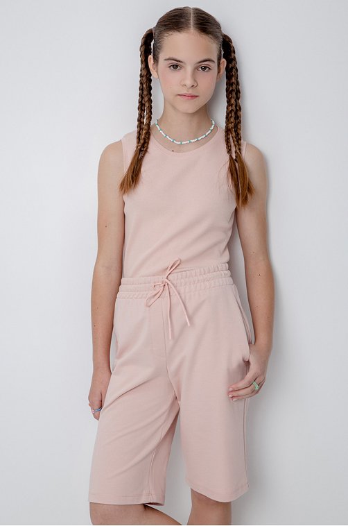 Удлиненные шорты из петельчатого футера для девочки Cubby