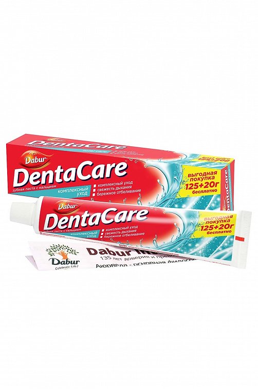 Зубная паста с кальцием Комплексный уход  125+20 г DABUR DentaCare
