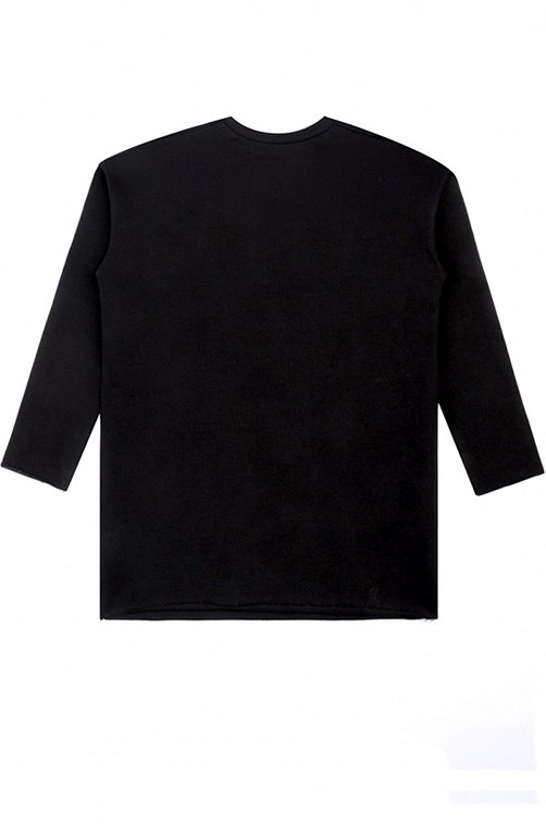 Лонгслив для девочки из футера Апрель