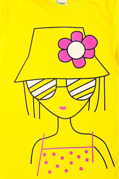 Футболка для девочки Elnur baby