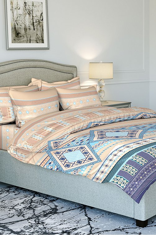 Постельное белье из бязи, евро, наволочки 70*70 DomaRu