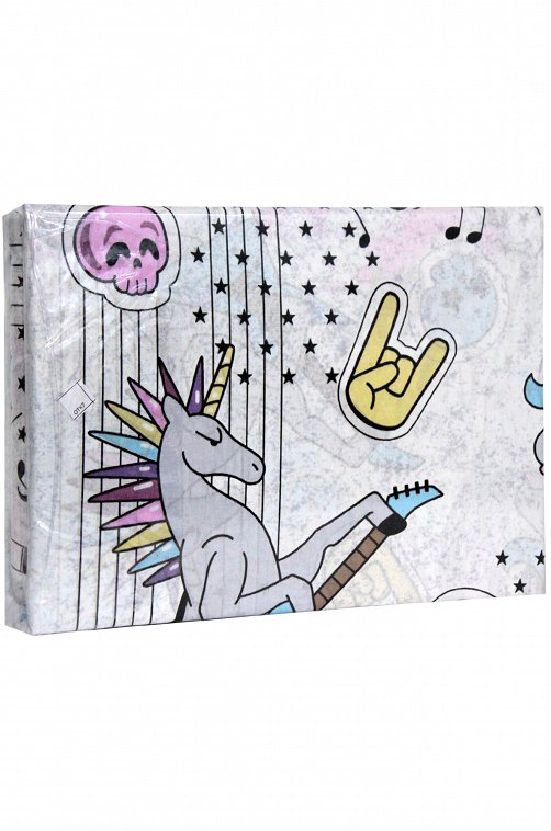 Детское постельное белье из бязи, 1,5 сп, наволочки 70*70 DomaRu