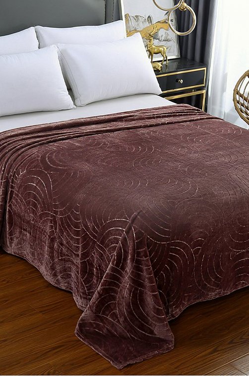 Плед из велсофта VV Viola Home collection