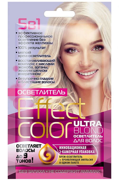 Осветлитель для волос ULTRA BLOND 50 мл Fito косметик