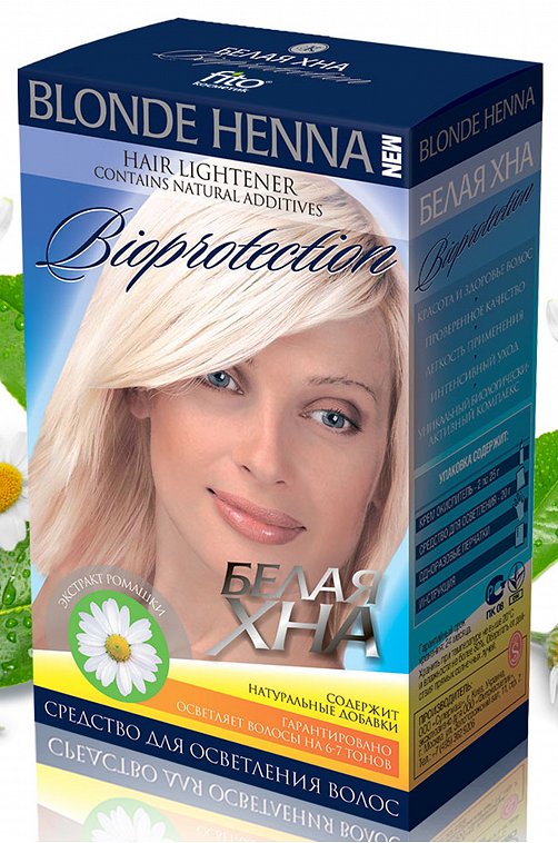 Белая хна Bioprotection 70 гр Fito косметик
