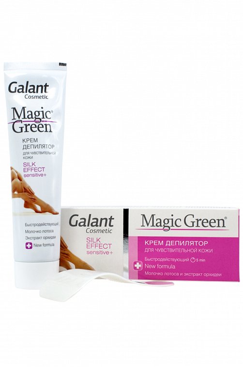 Депилятор Magic Green для чувствительной кожи 100 мл Galant cosmetic