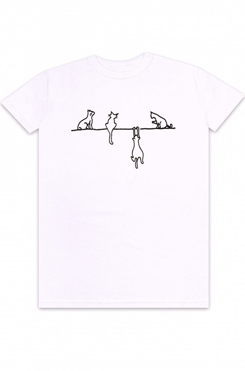 Женская футболка Апрель