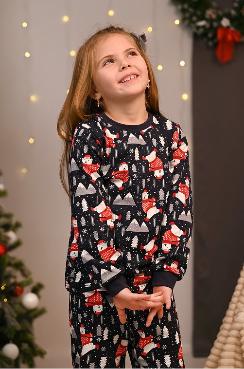 Детская новогодняя пижама Happyfox