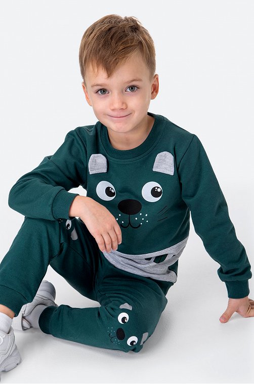 Костюм для мальчика из футера Happyfox