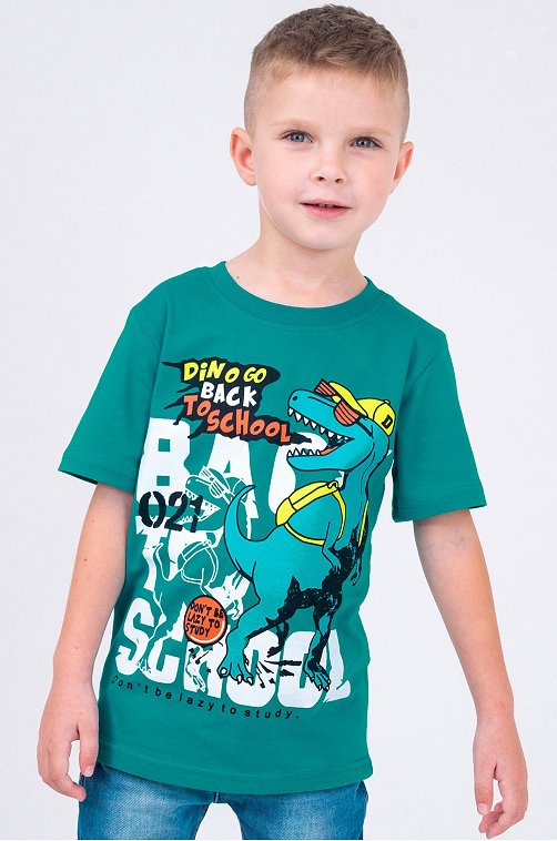 Детская хлопковая футболка Happyfox