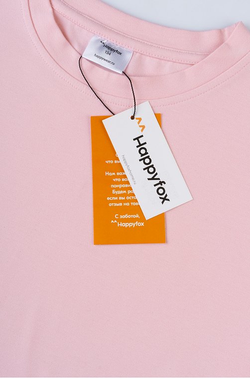 Футболка с бахромой для девочки Happyfox