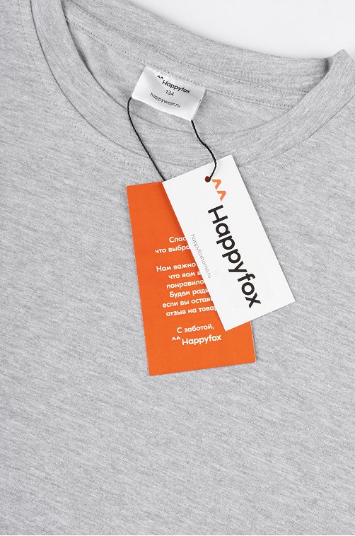 Футболка с бахромой для девочки Happyfox
