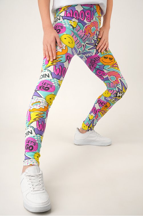 Лосины из бамбука для девочки Happyfox