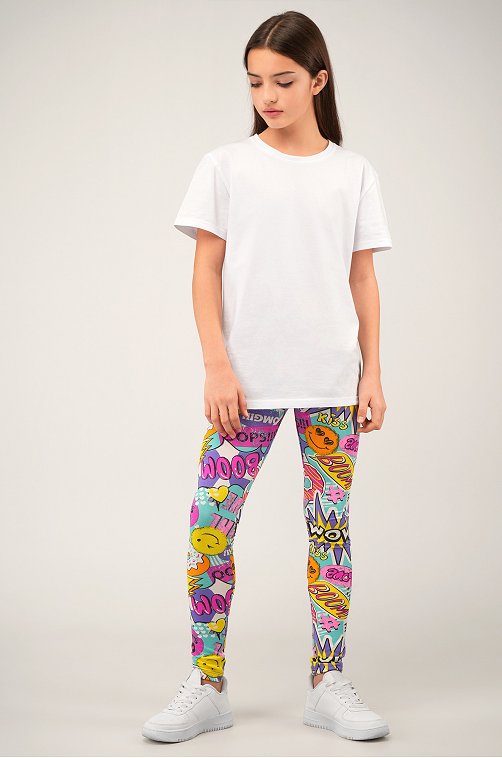 Лосины из бамбука для девочки Happyfox