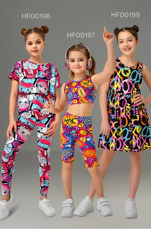 Лосины из бамбука для девочки Happyfox