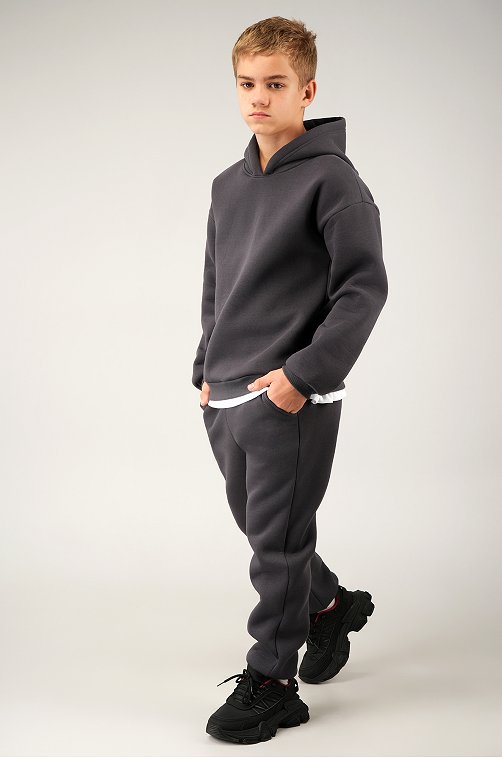 Костюм из футера с начесом для мальчика Happyfox