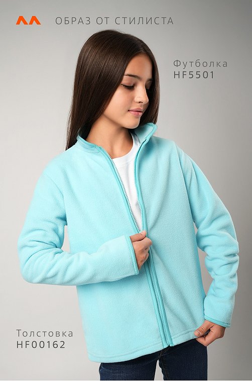 Флисовая толстовка для девочки Happyfox