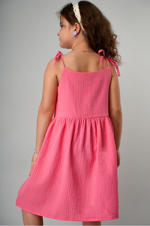 Платье для девочки из муслина Happyfox