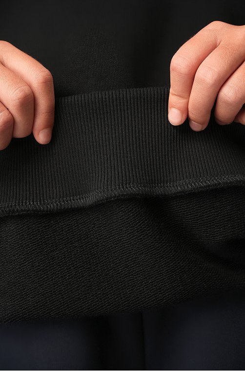 Свитшот оверсайз для девочки из футера трехнитки Happyfox