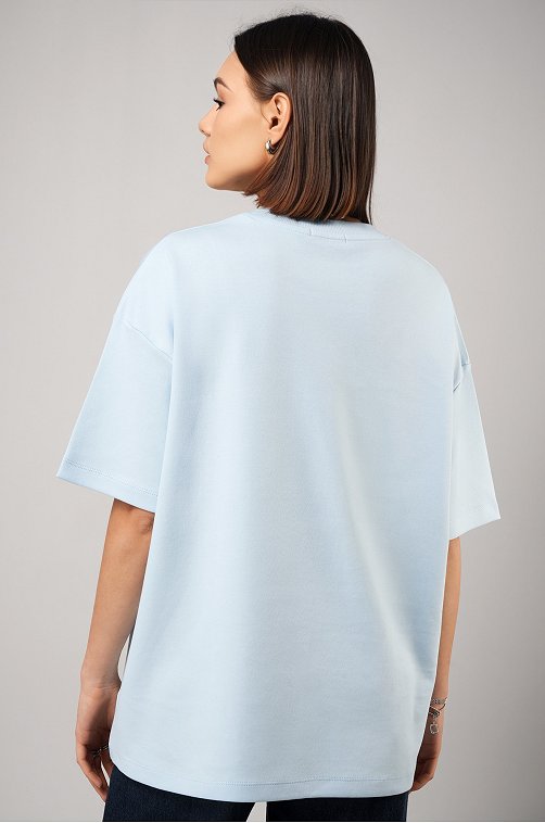 Женская футболка оверсайз Happyfox