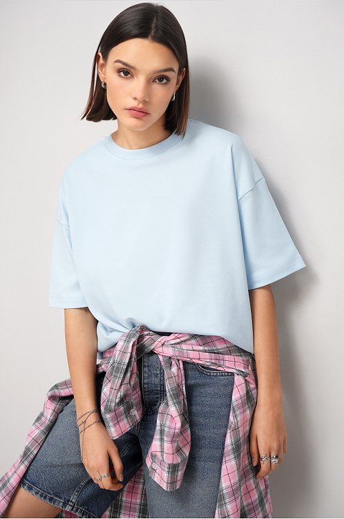 Женская футболка оверсайз Happyfox