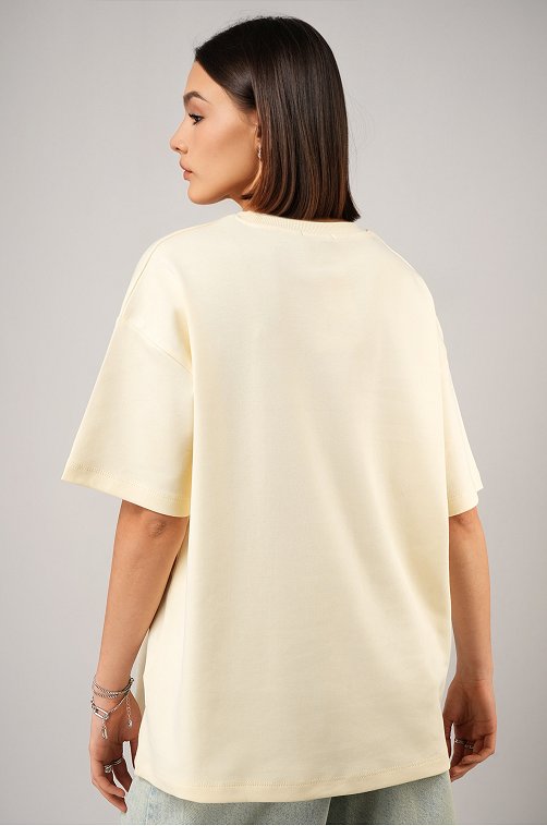 Женская футболка оверсайз Happyfox