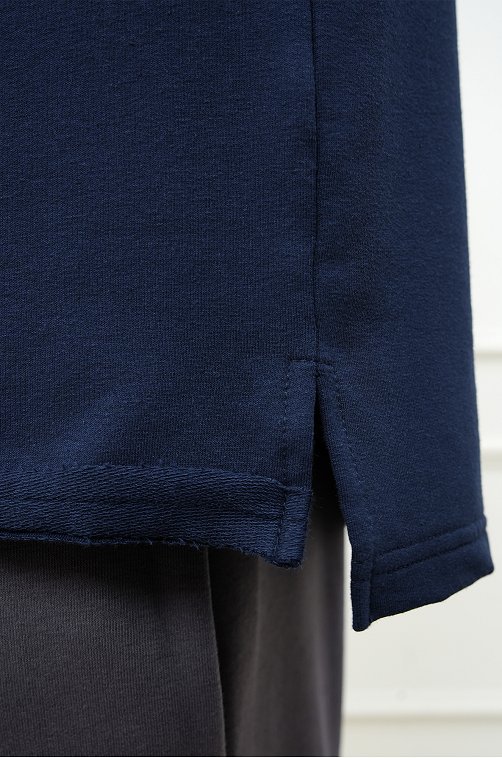 Мужская футболка оверсайз из футера двухнитки Happyfox