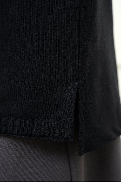 Мужская футболка оверсайз из футера двухнитки Happyfox