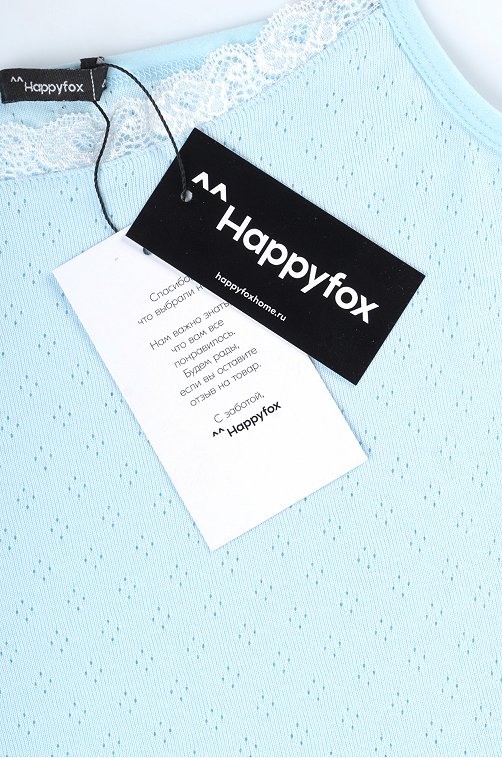 Женская пижама с шортами из ажурного хлопка Happyfox