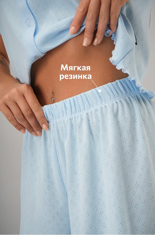 Женская пижама с шортами из ажурного хлопка Happyfox