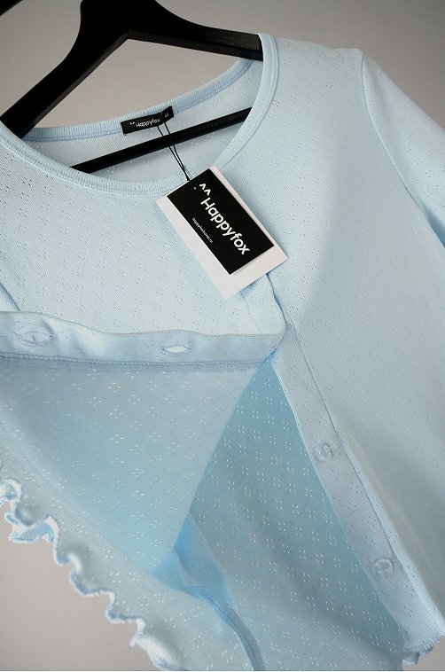 Женская пижама с шортами из ажурного хлопка Happyfox