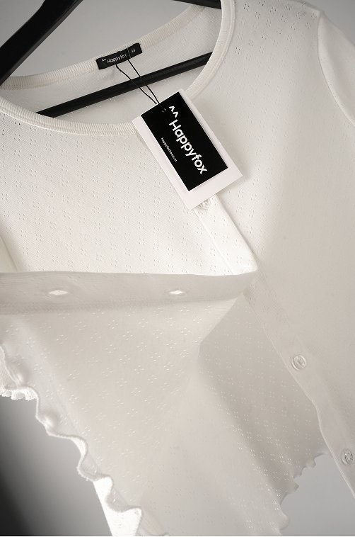 Женская пижама с шортами из ажурного хлопка Happyfox