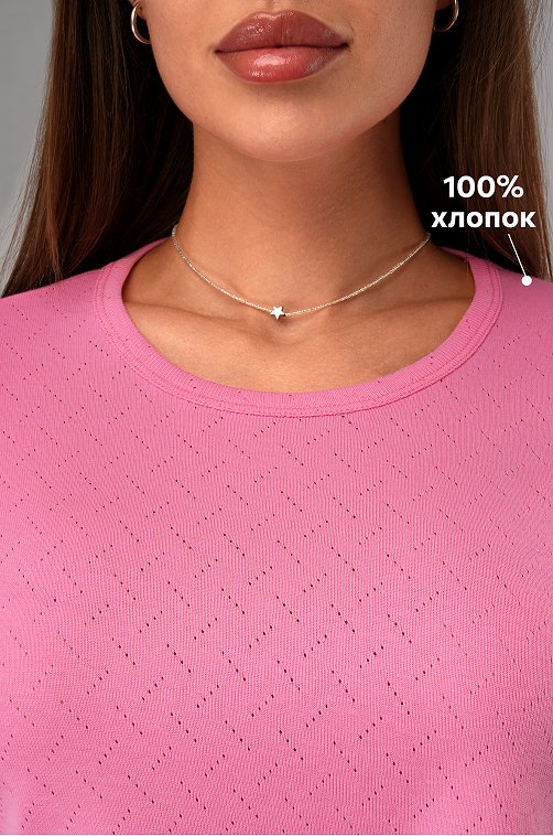 Женская пижама с шортами из ажурного хлопка Happyfox