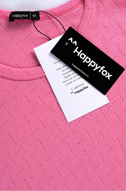 Женская пижама с шортами из ажурного хлопка Happyfox