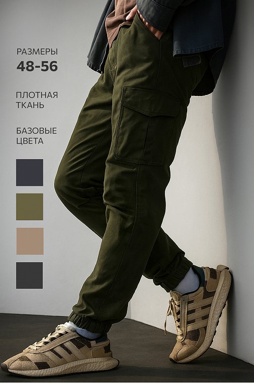 Мужские брюки-джоггеры Happyfox