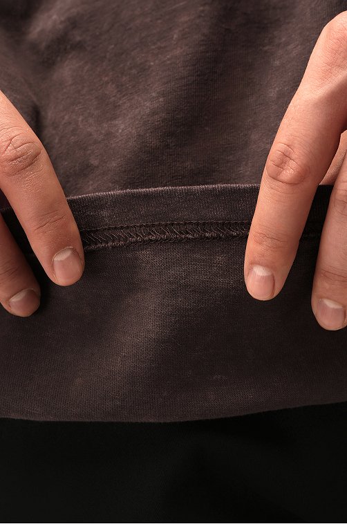 Мужской лонгслив оверсайз Happyfox